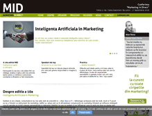 Tablet Screenshot of marketingindirect.ro